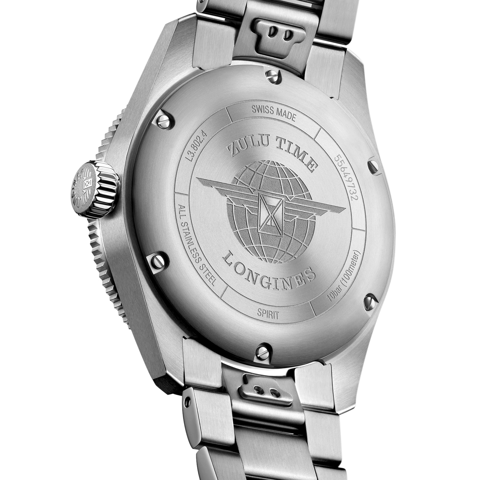 Longines Spirit Avigation 39mm Mens Watch Blue