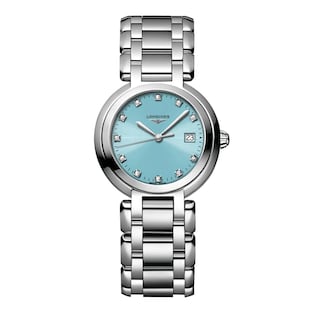 Longines Prima Luna 30mm Ladies Watch Blue
