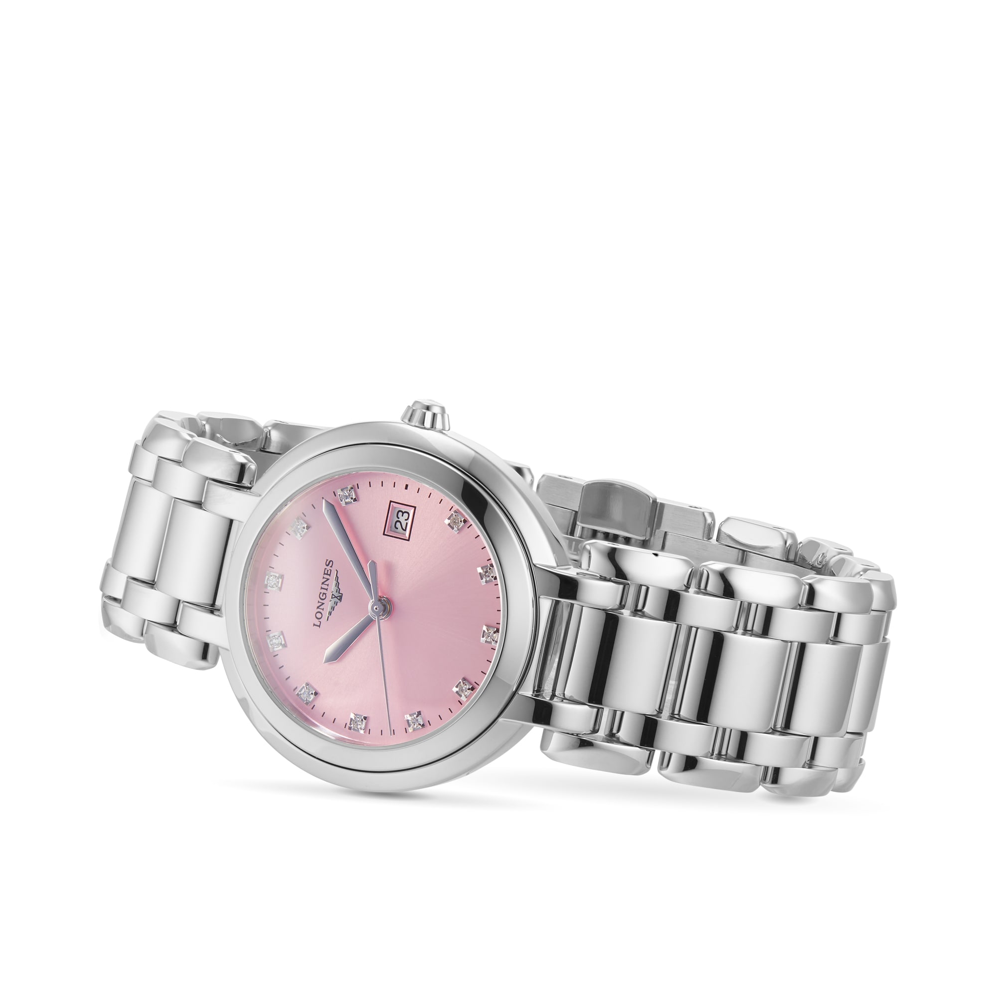 Longines Prima Luna 30mm Ladies Watch Pink L81224996 Betteridge