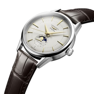 Longines Flagship Elegant 38.5mm Mens Watch Silver
