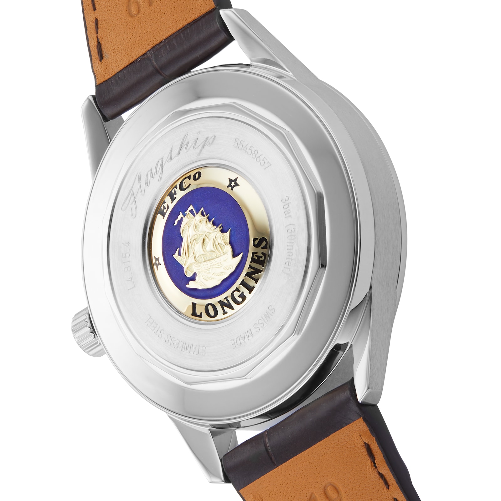 Longines Flagship Elegant 38.5mm Mens Watch Silver