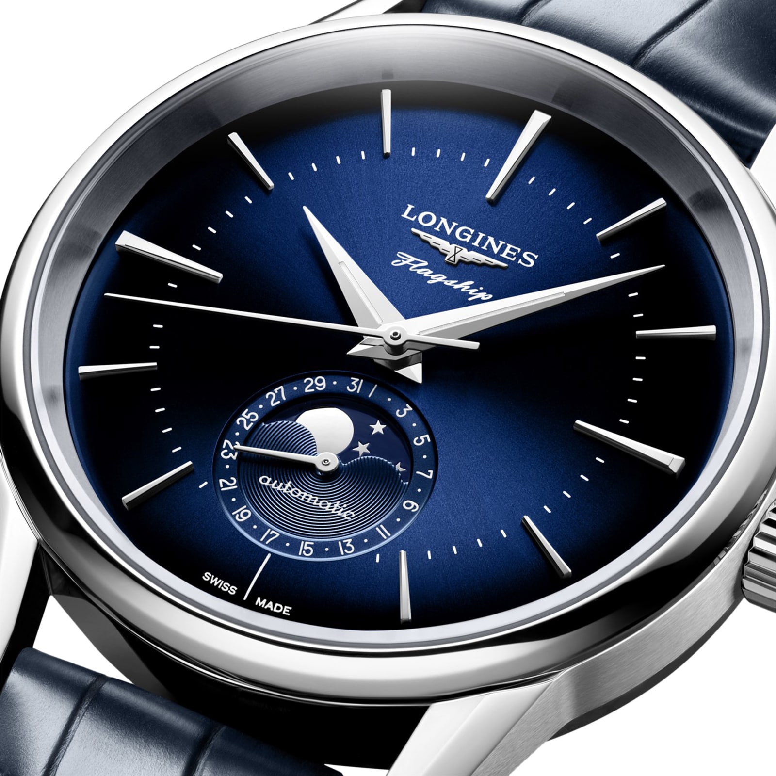 Longines hot sale elegant blue