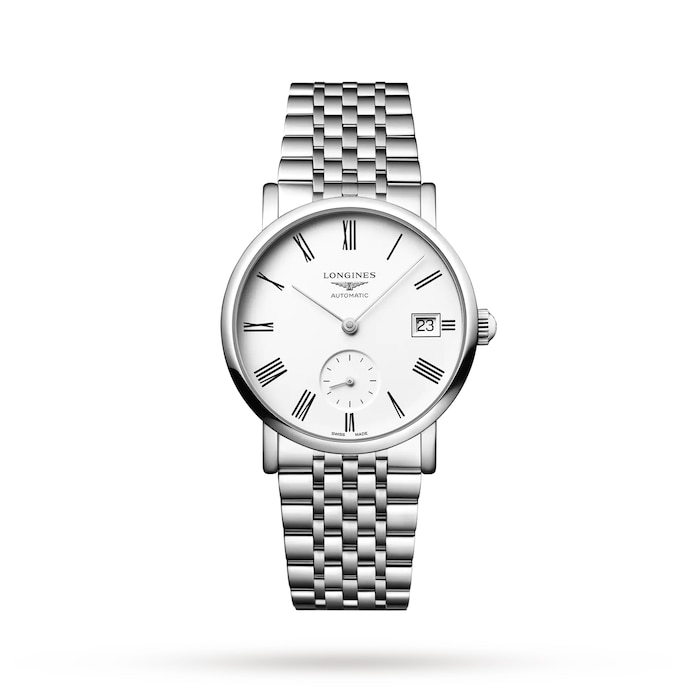 Longines Elegant Collection 34.5mm Ladies Watch White