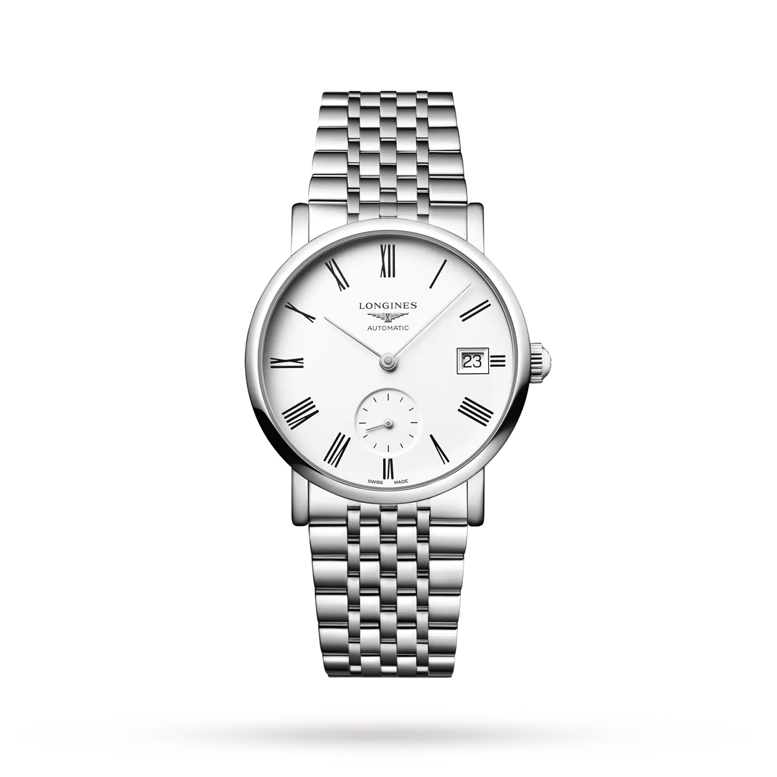 Longines Elegant Collection 34.5mm Ladies Watch White