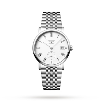 Longines Elegant Collection 34.5mm Ladies Watch White
