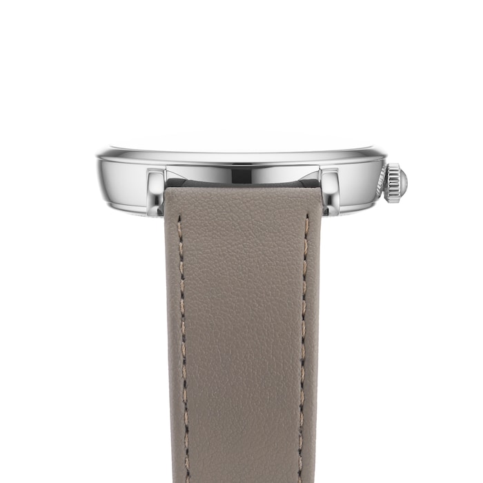 Longines Elegant Collection 39mm Mens Watch Beige Strap
