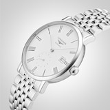 Longines Elegant Collection 39mm Mens Watch Stainless Steel