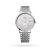 Longines Elegant Collection 39mm Mens Watch Silver