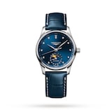 Longines Master Collection 34mm Ladies Watch Sunray Blue