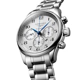 Longines Master Collection 44mm Mens Watch Silver