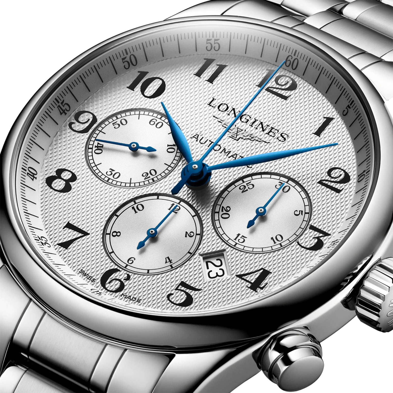 Longines Master Collection 44mm Mens Watch Silver L28594786 | Watches ...