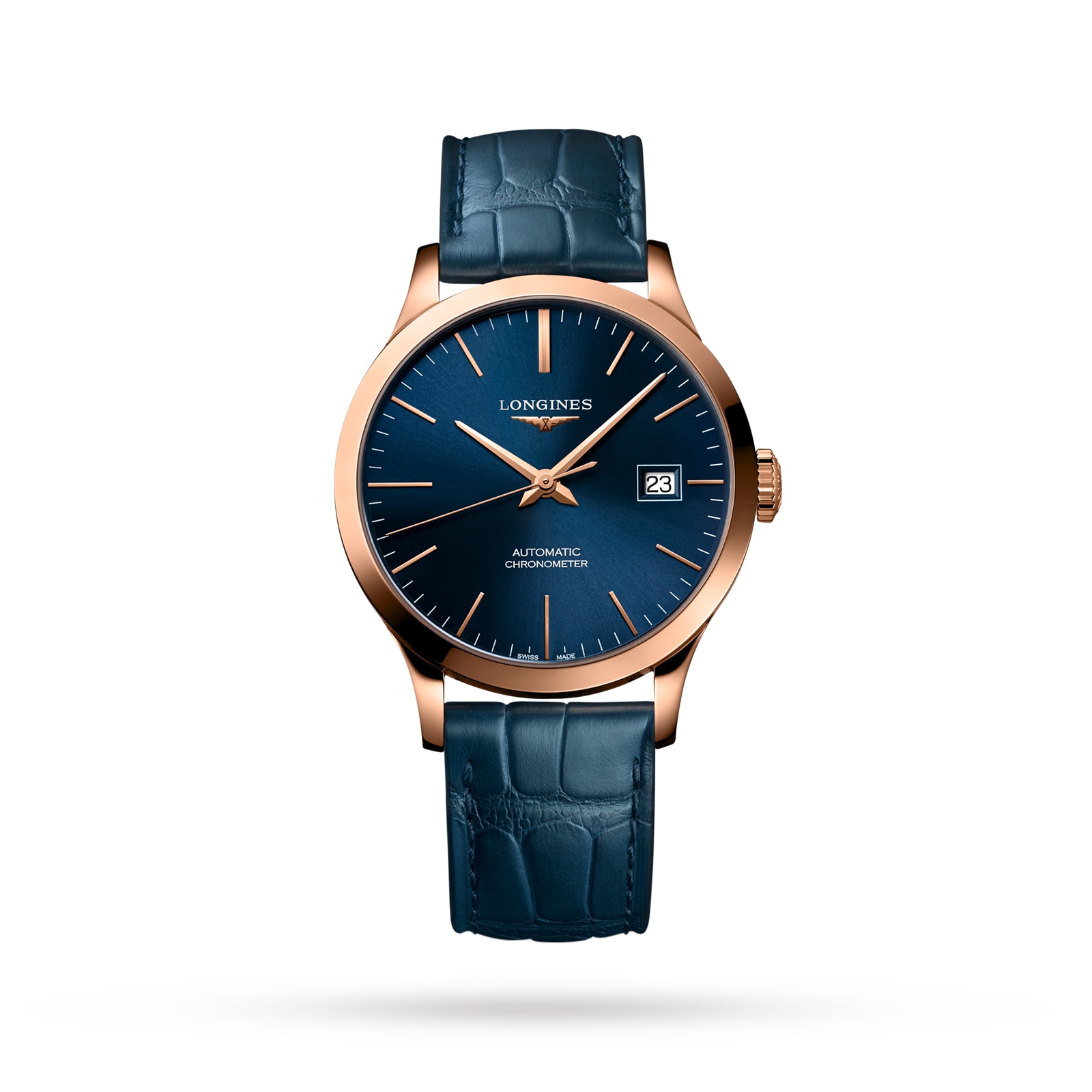 Longines record blue new arrivals