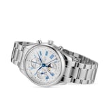 Longines Master Collection 42mm Mens Watch Silver Stainless Steel