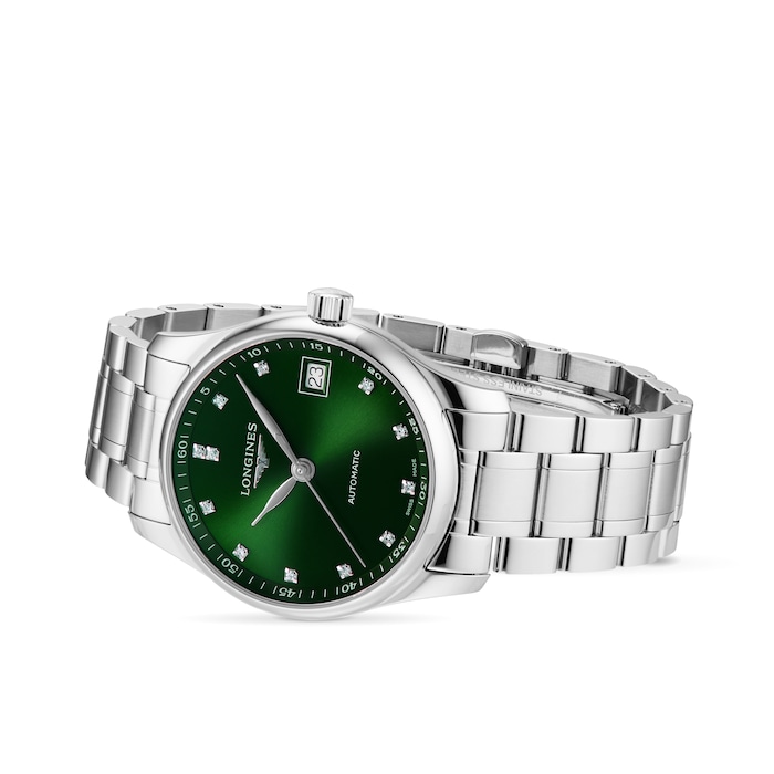 Longines Master Collection 34mm Ladies Watch Green