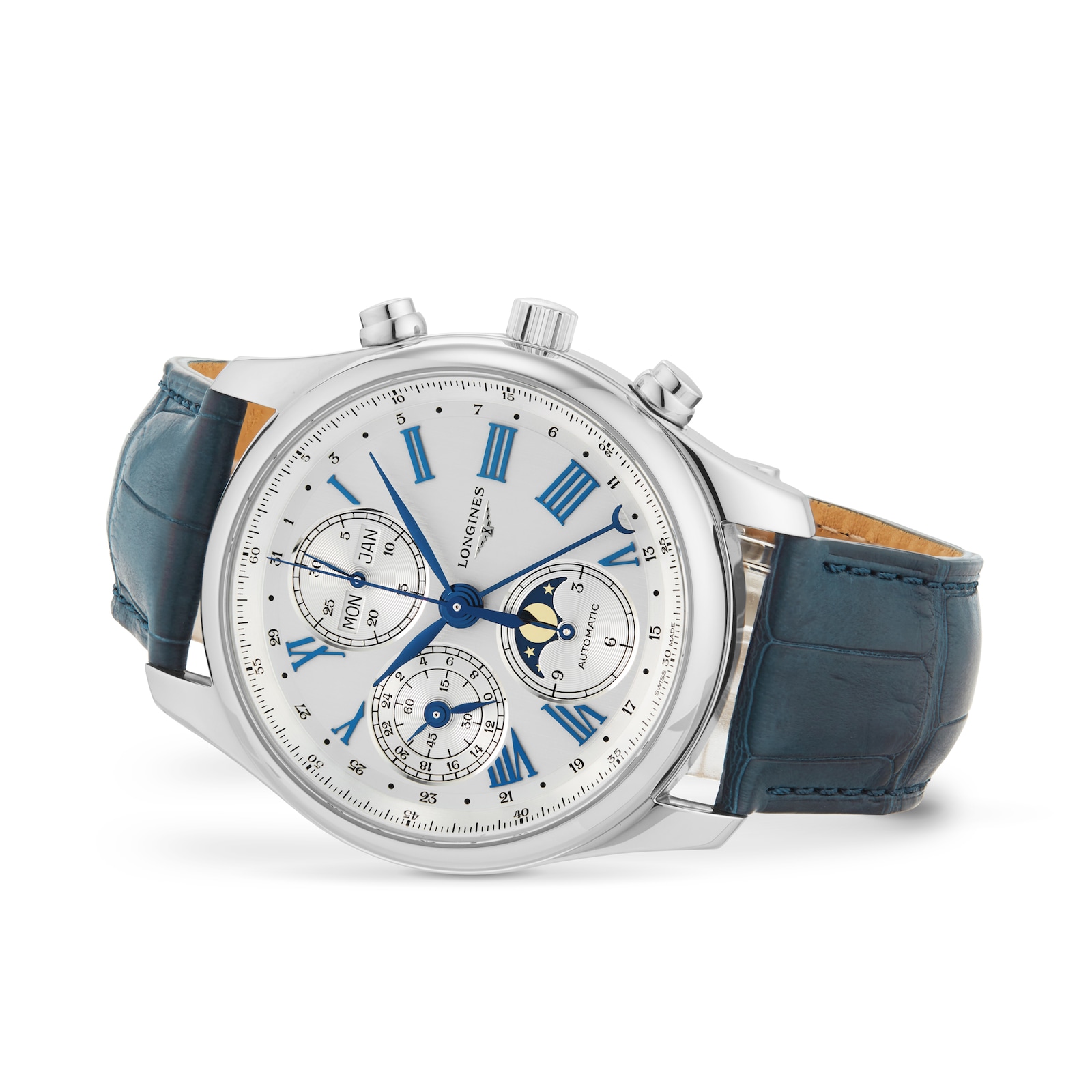 Longines Master Collection 40mm Mens Watch Silver