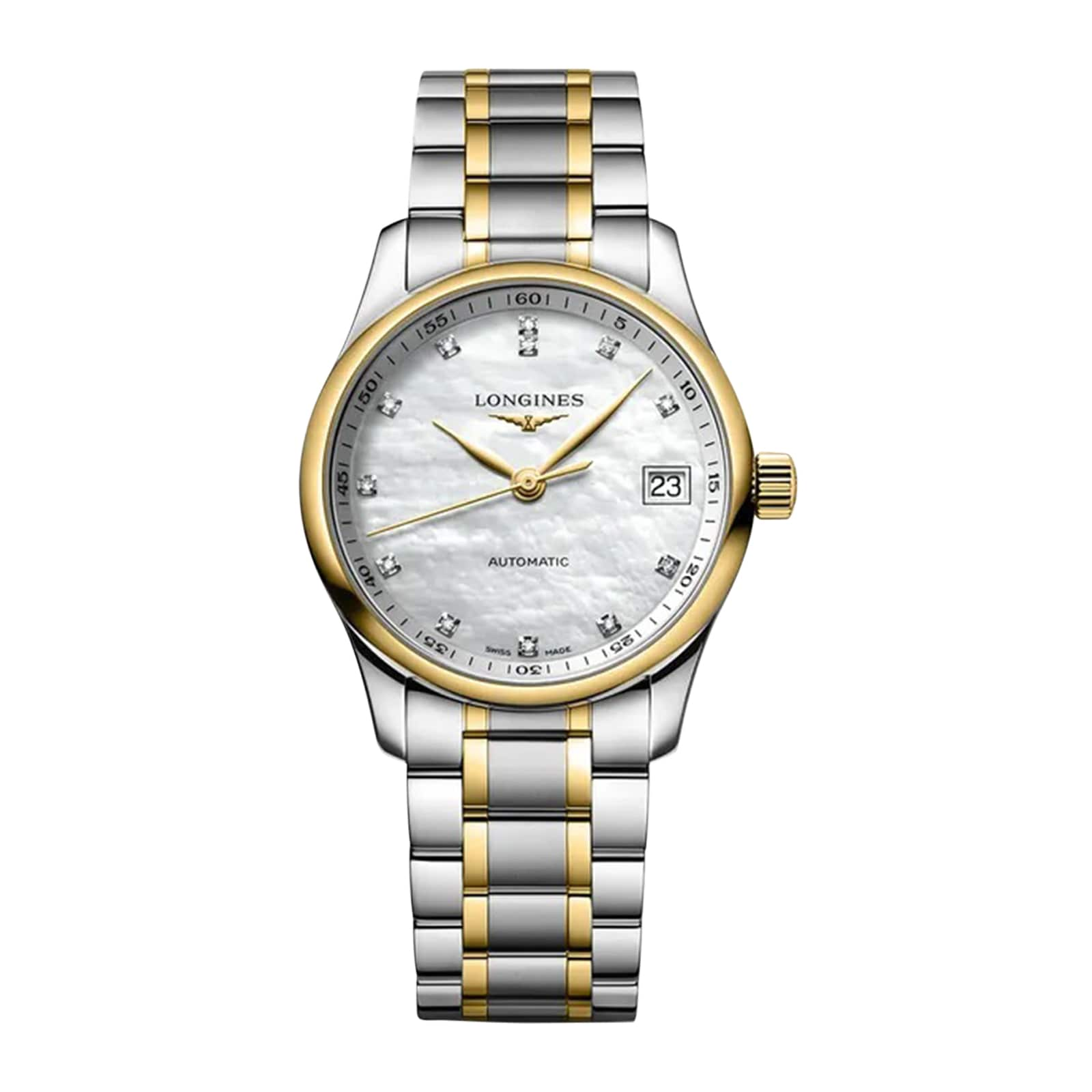 Longines Master Collection 34mm Ladies Watch Mother Of Pearl