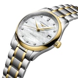 Longines Master Collection 34mm Ladies Watch Mother Of Pearl
