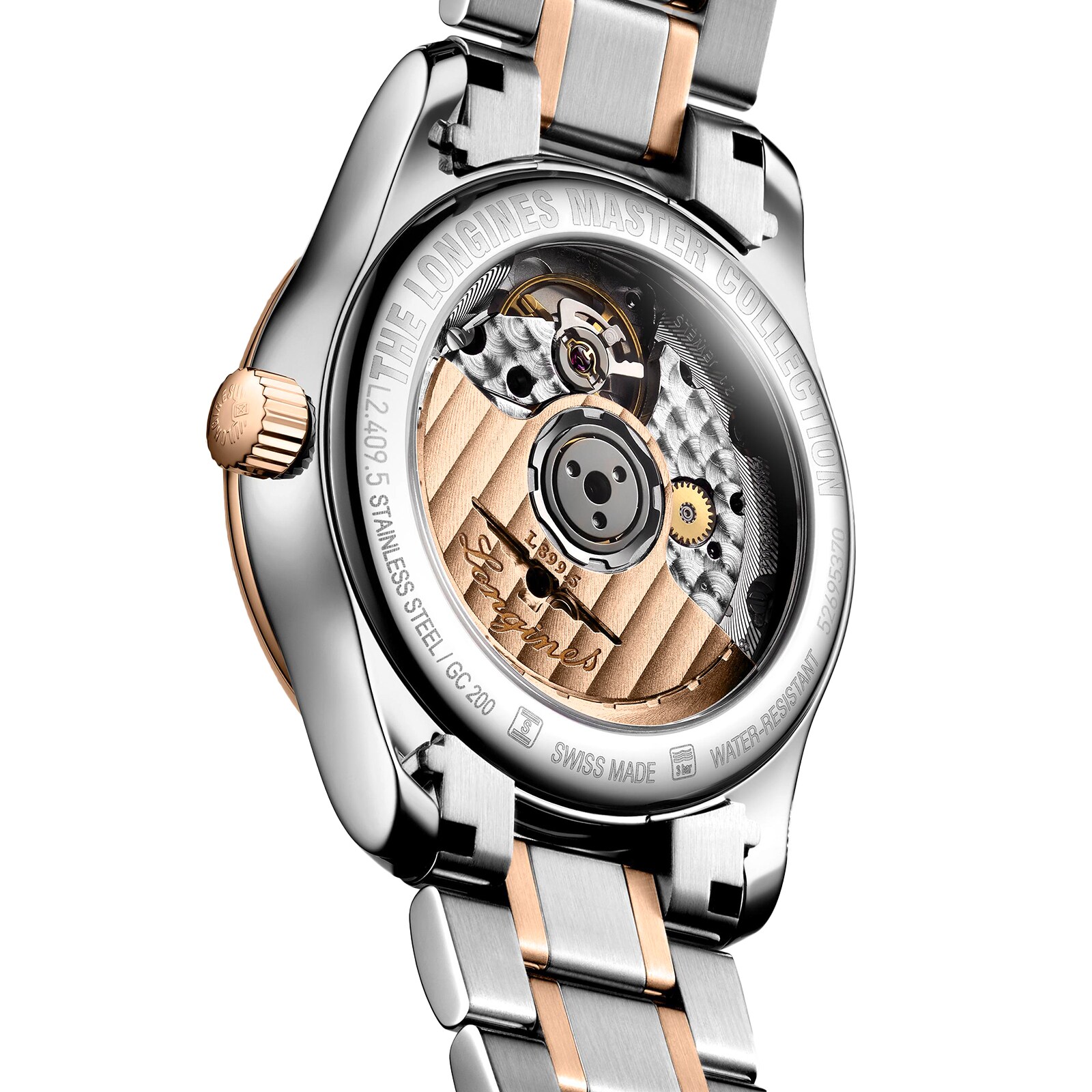 Master Collection Moophase 34mm Ladies Watch Mother Of Pearl