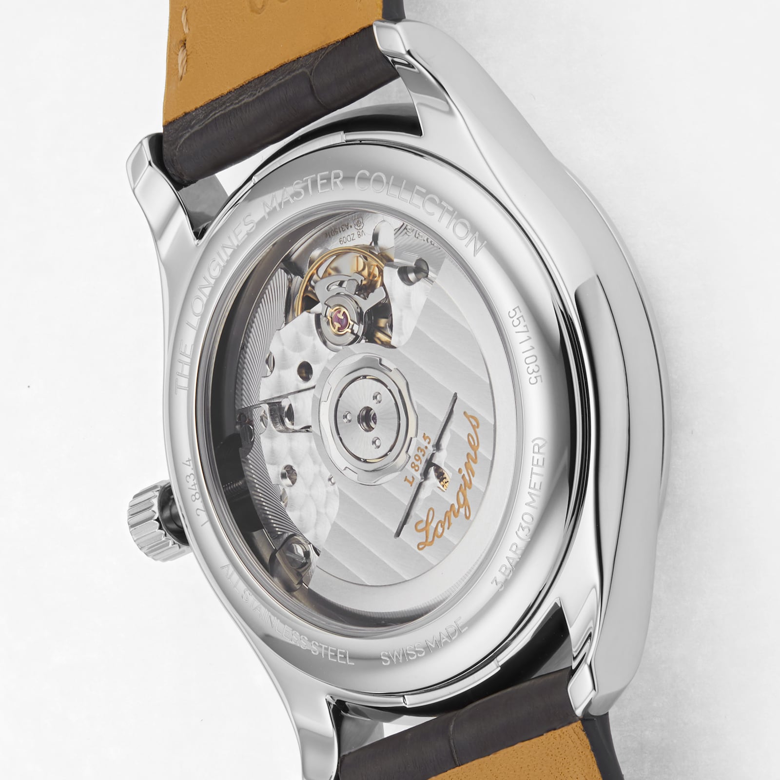 Longines Master Collection 38.5mm Mens Watch Silver