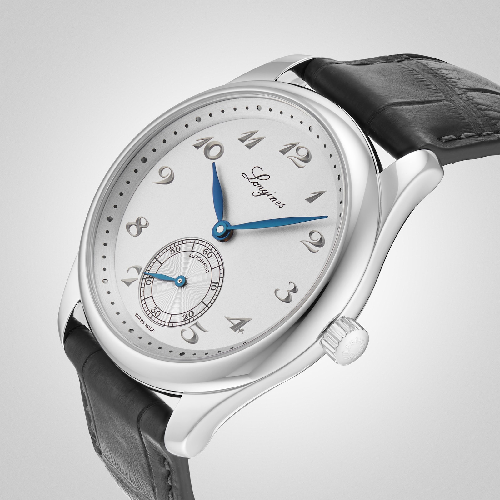 Longines Master Collection 38.5mm Mens Watch Silver
