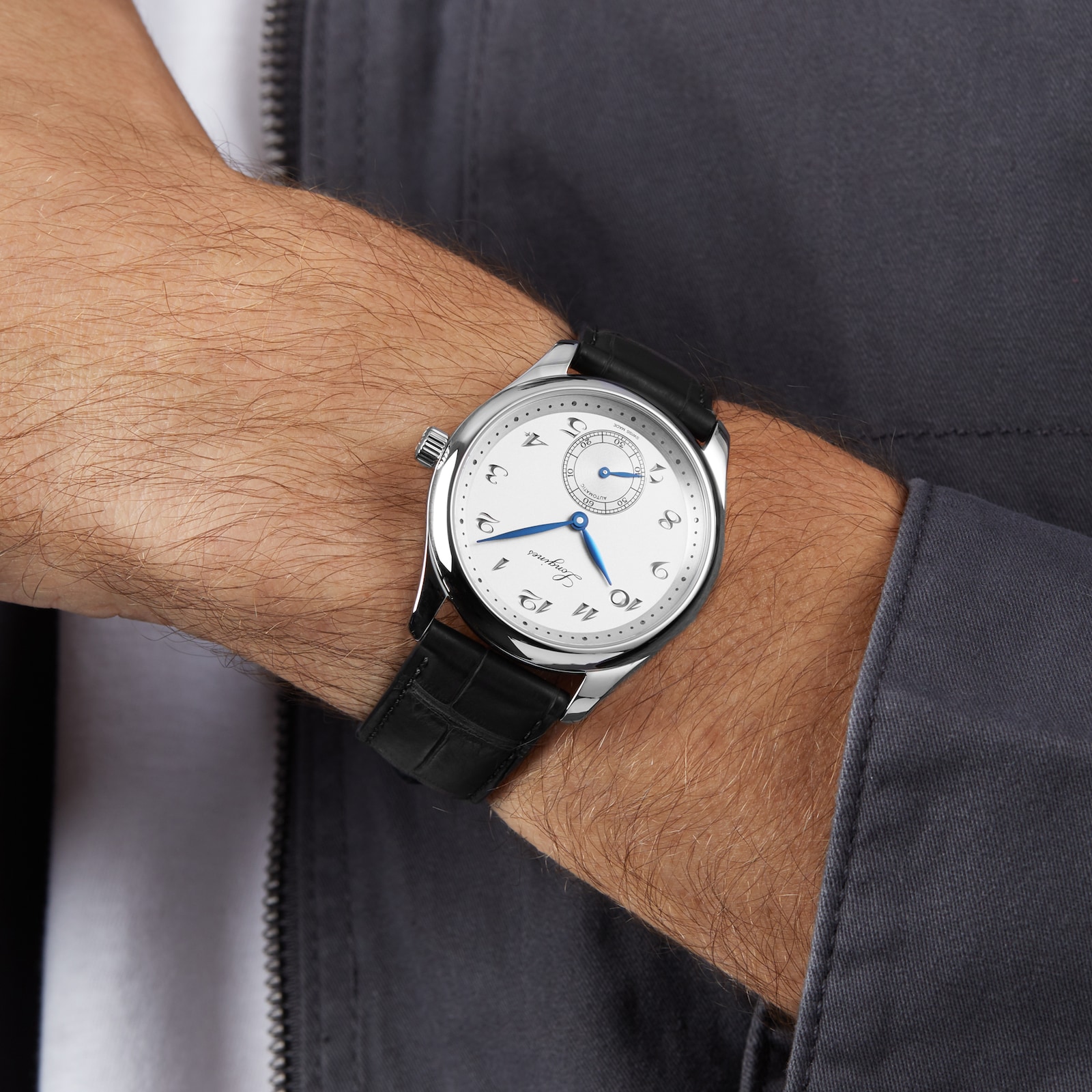 Longines Master Collection 38.5mm Mens Watch Silver