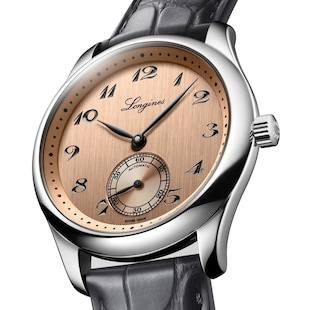 Longines Master Collection 38.5mm Mens Watch Pink