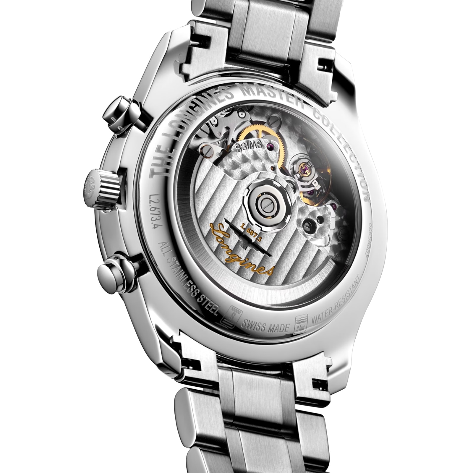 Longines Master Collection 40mm Mens Watch Grey Stainless Steel Longines Master Collection 40mm Mens Watch Grey Stainless Steel