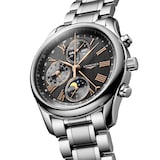 Longines Master Collection 40mm Mens Watch Grey Stainless Steel