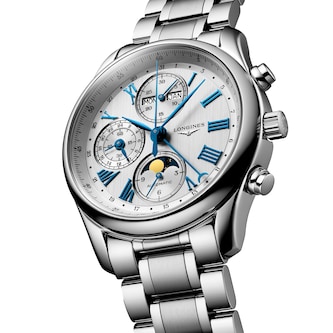 Longines Master Collection 40mm Mens Watch Silver