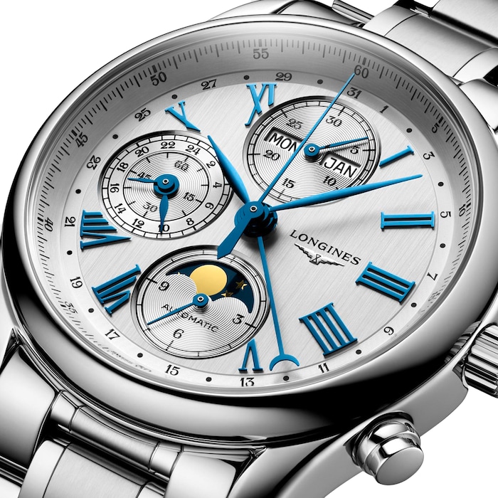 Longines Master Collection 40mm Mens Watch Silver L26734716 | Watches ...