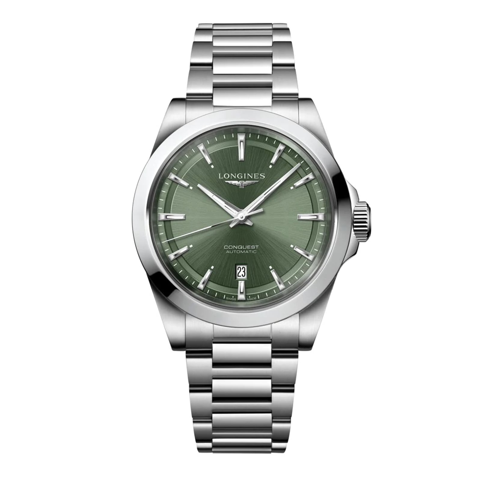 Longines Conquest 41mm Mens Watch Green