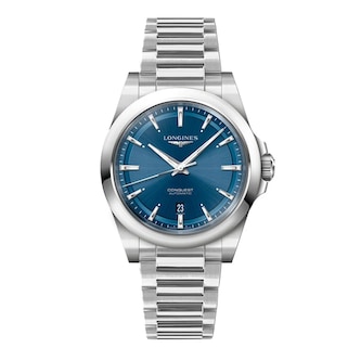 Longines Conquest 41mm Mens Watch Blue Longines Conquest 41mm Mens Watch Blue