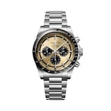 Longines Conquest Chronograph 42mm Mens Watch Brown