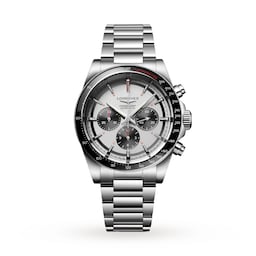 17351250 - Conquest Chronograph 42mm Mens Watch Silver