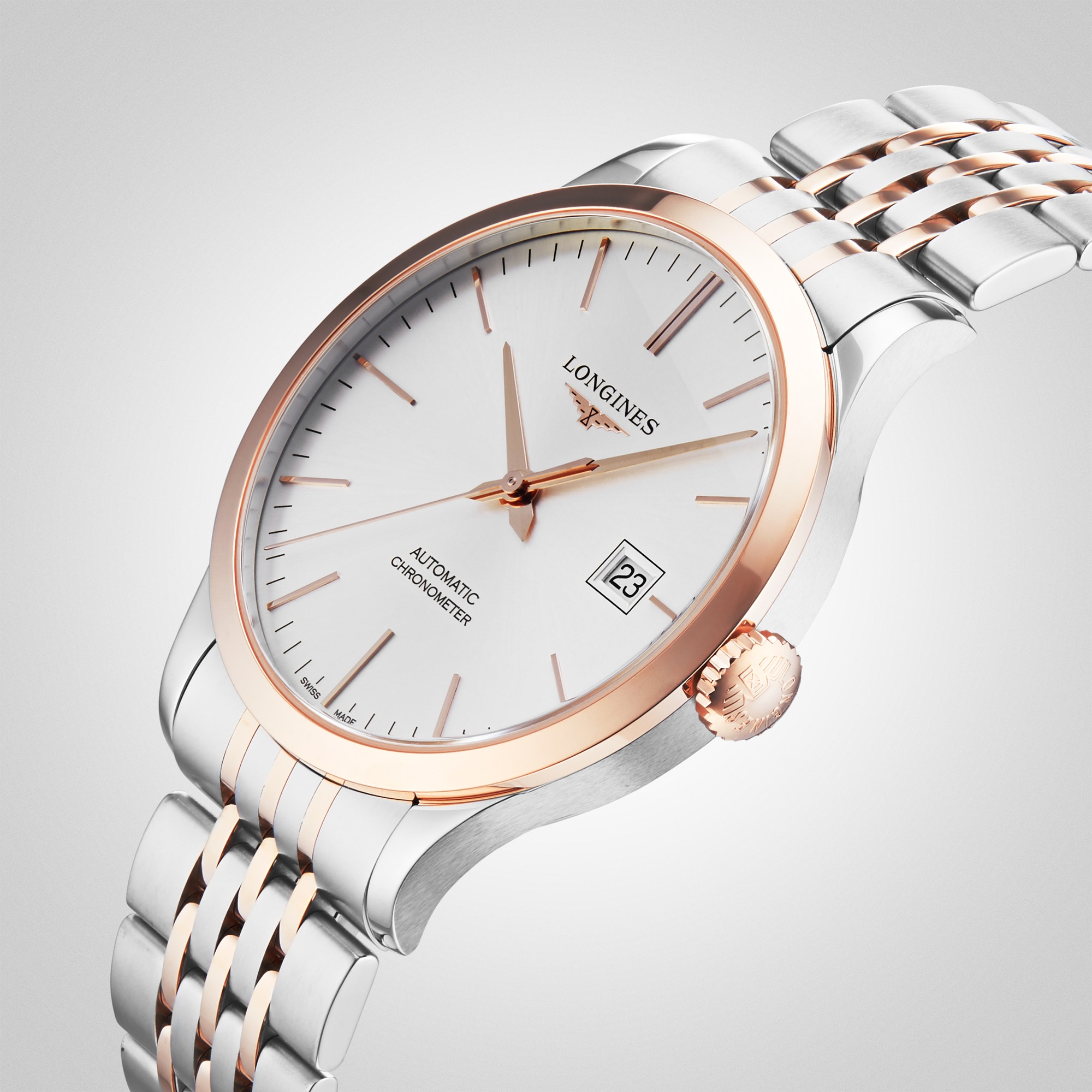 Longines record clearance 40mm automatic chronometer