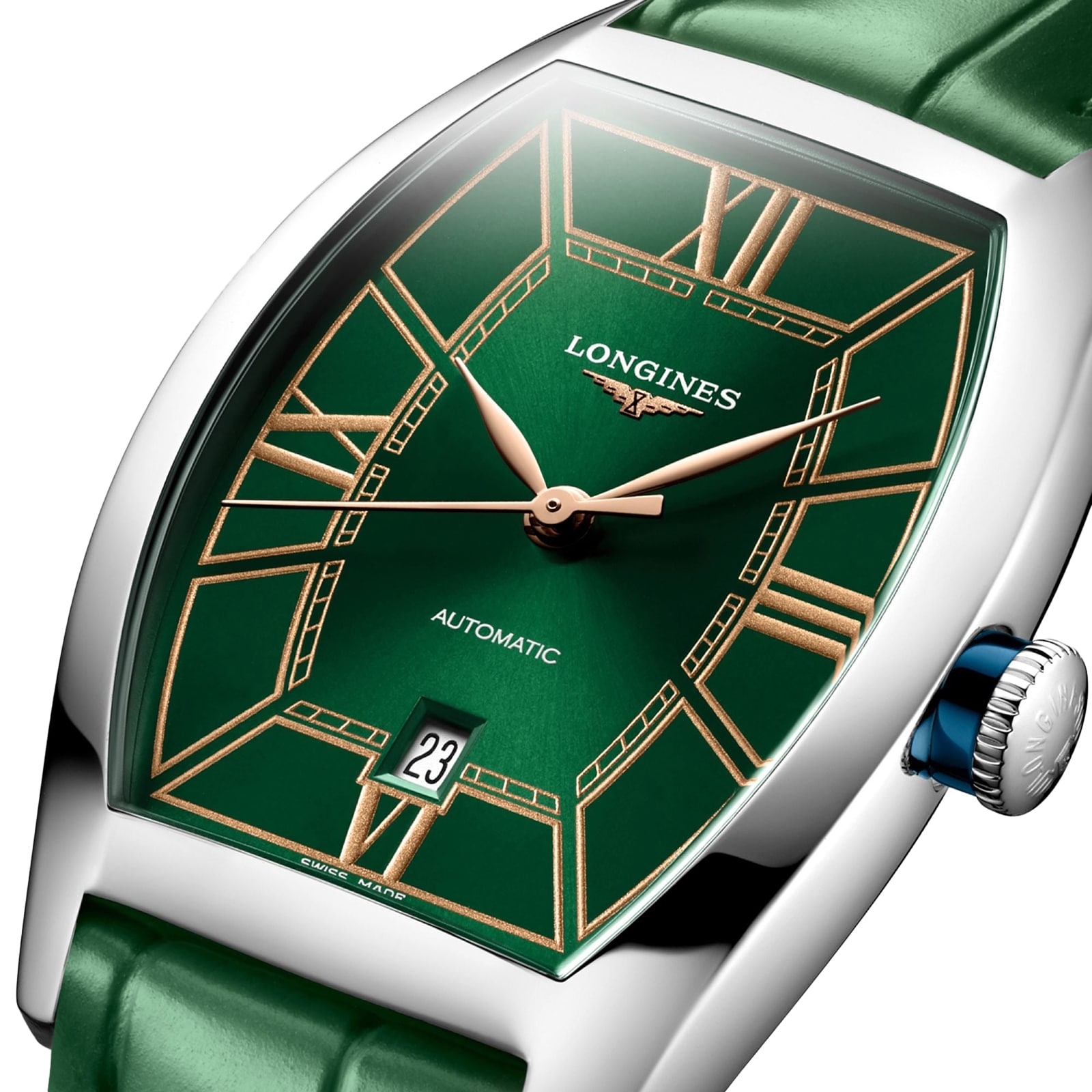 Longines Evidenza 26mm X 30.6mm Ladies Watch Green L21424062