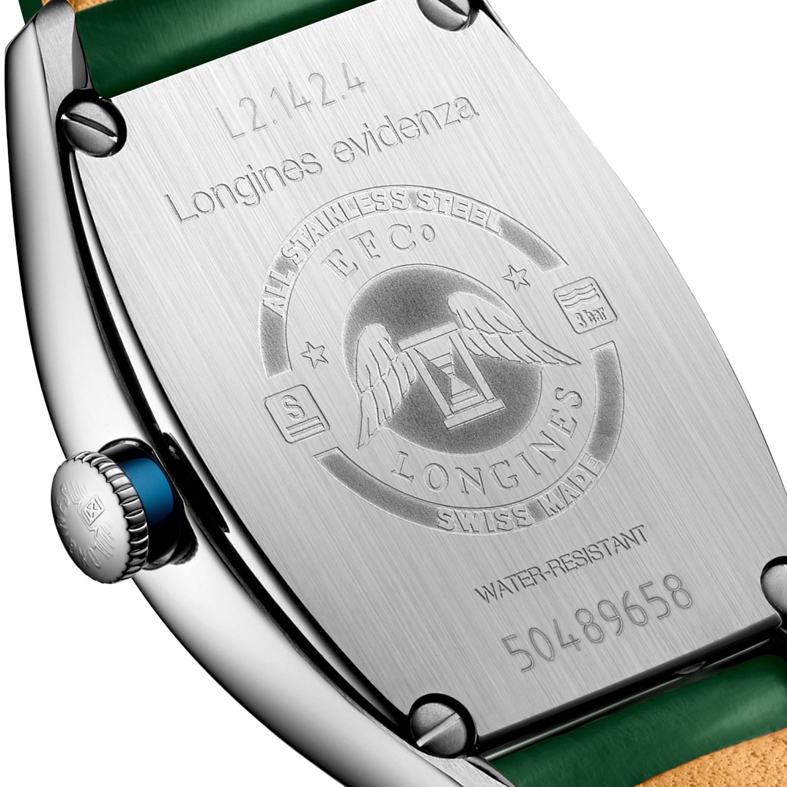 Longines Evidenza 26mm X 30.6mm Ladies Watch Green L21424062