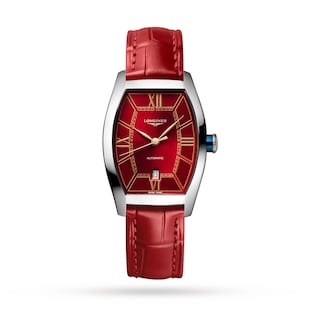 Longines Evidenza 26mm X 30.6mm Ladies Watch Red