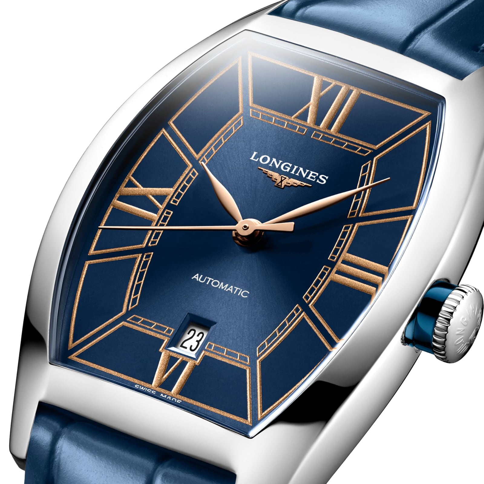 Longines Evidenza 26mm X 30.6mm Ladies Watch Blue L21424962