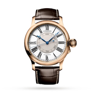 Longines Weems Second-Setting 47.5mm Mens Watch