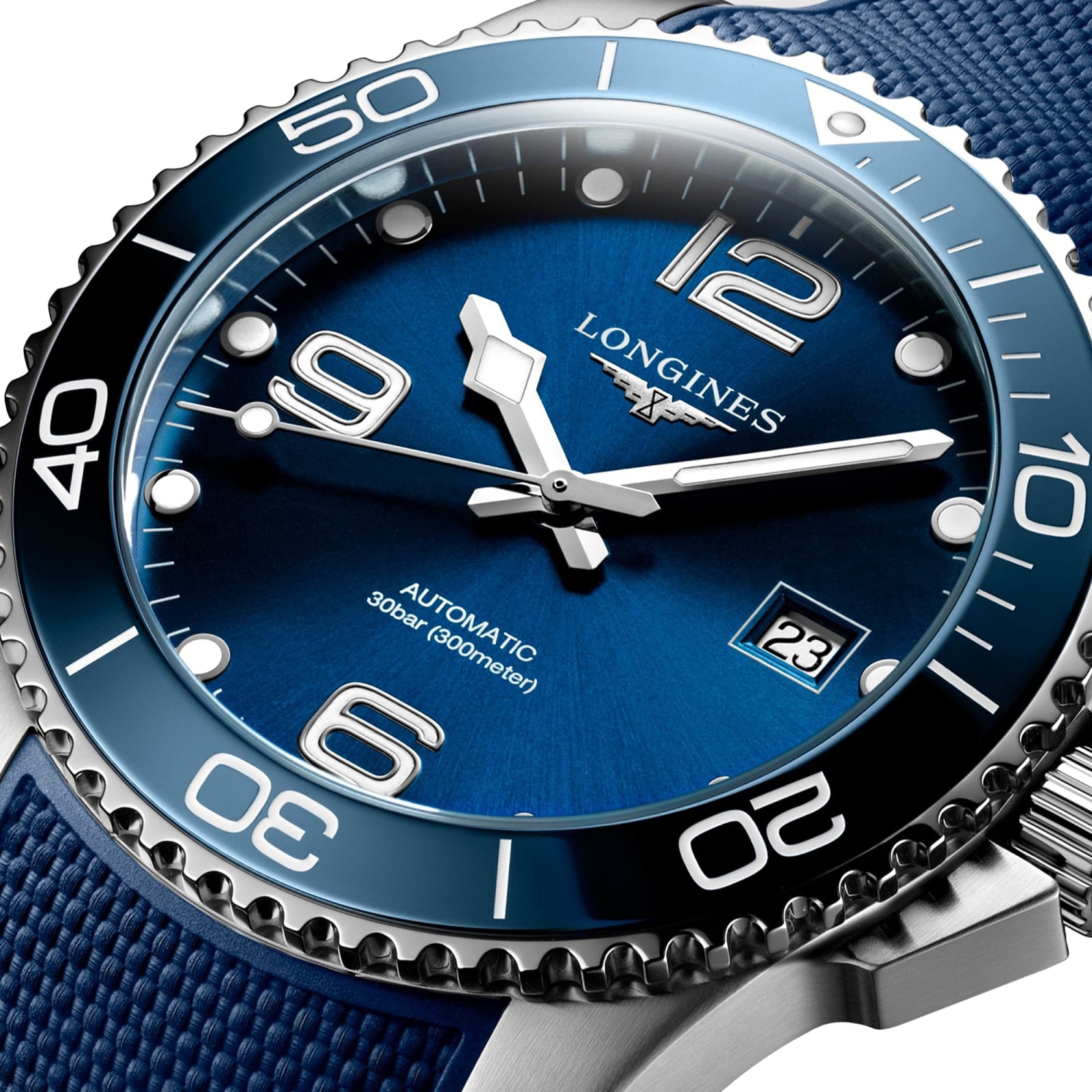 Longines HydroConquest 41mm Mens Watch Blue L37814969 | Watches Of ...