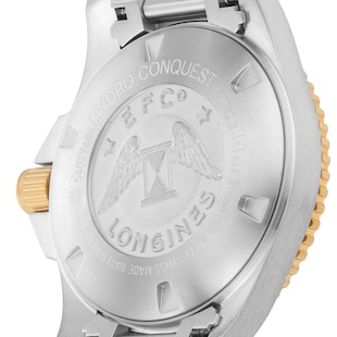 Longines HydroConquest 43mm Mens Watch Black