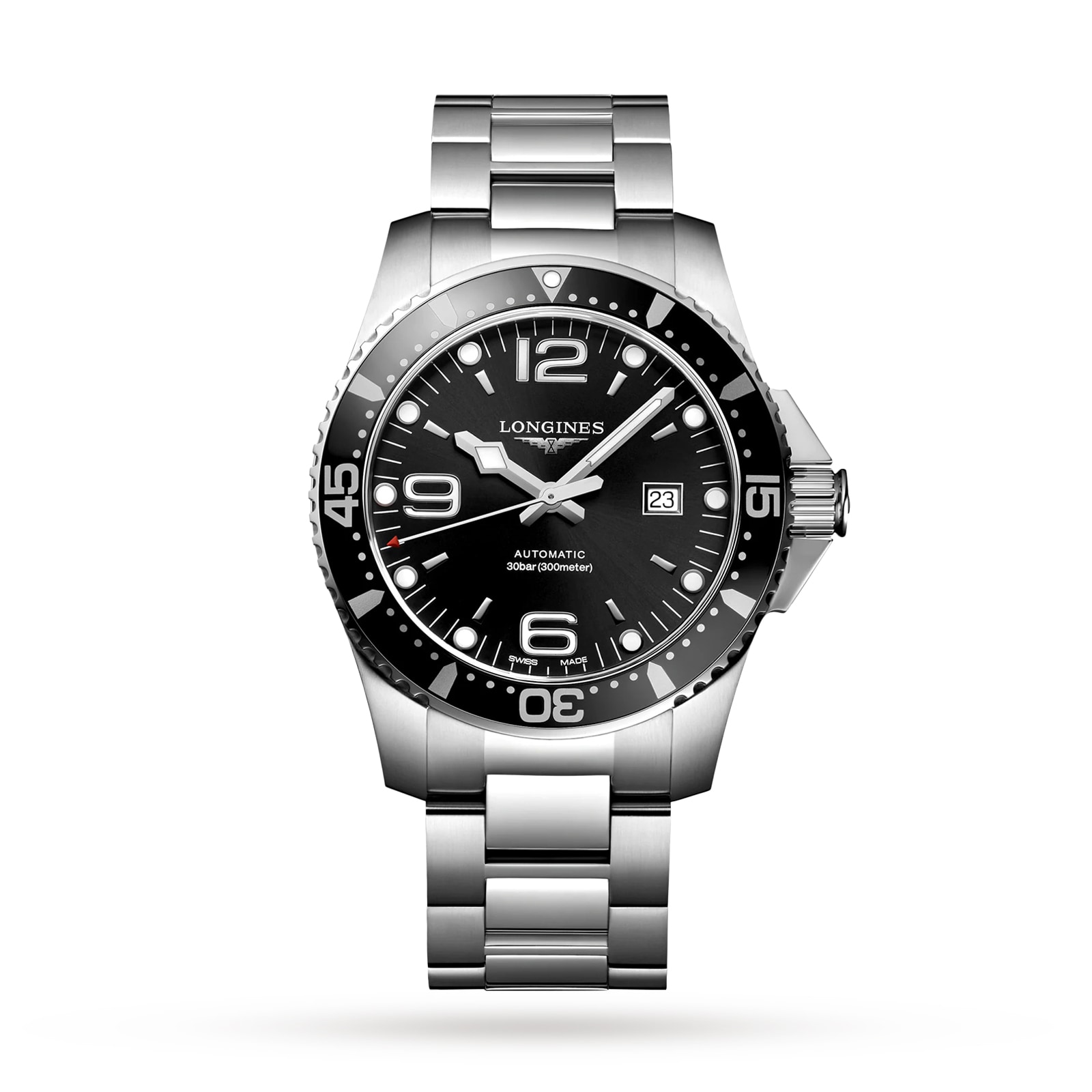 Longines HydroConquest 44mm Mens Watch Black Longines HydroConquest 44mm Mens Watch Black