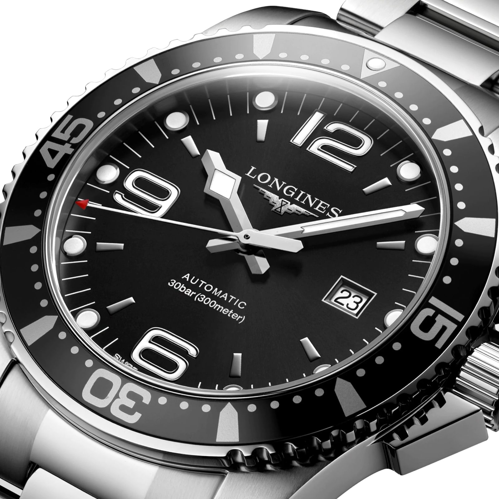 Longines HydroConquest 44mm Mens Watch Black Longines HydroConquest 44mm Mens Watch Black