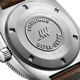 Longines Ultra-Chron 43mm Mens Watch - Brown Leather Strap
