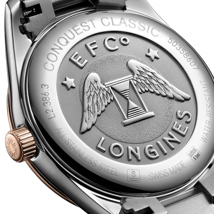 Longines Conquest Classic 34mm Ladies Watch Blue