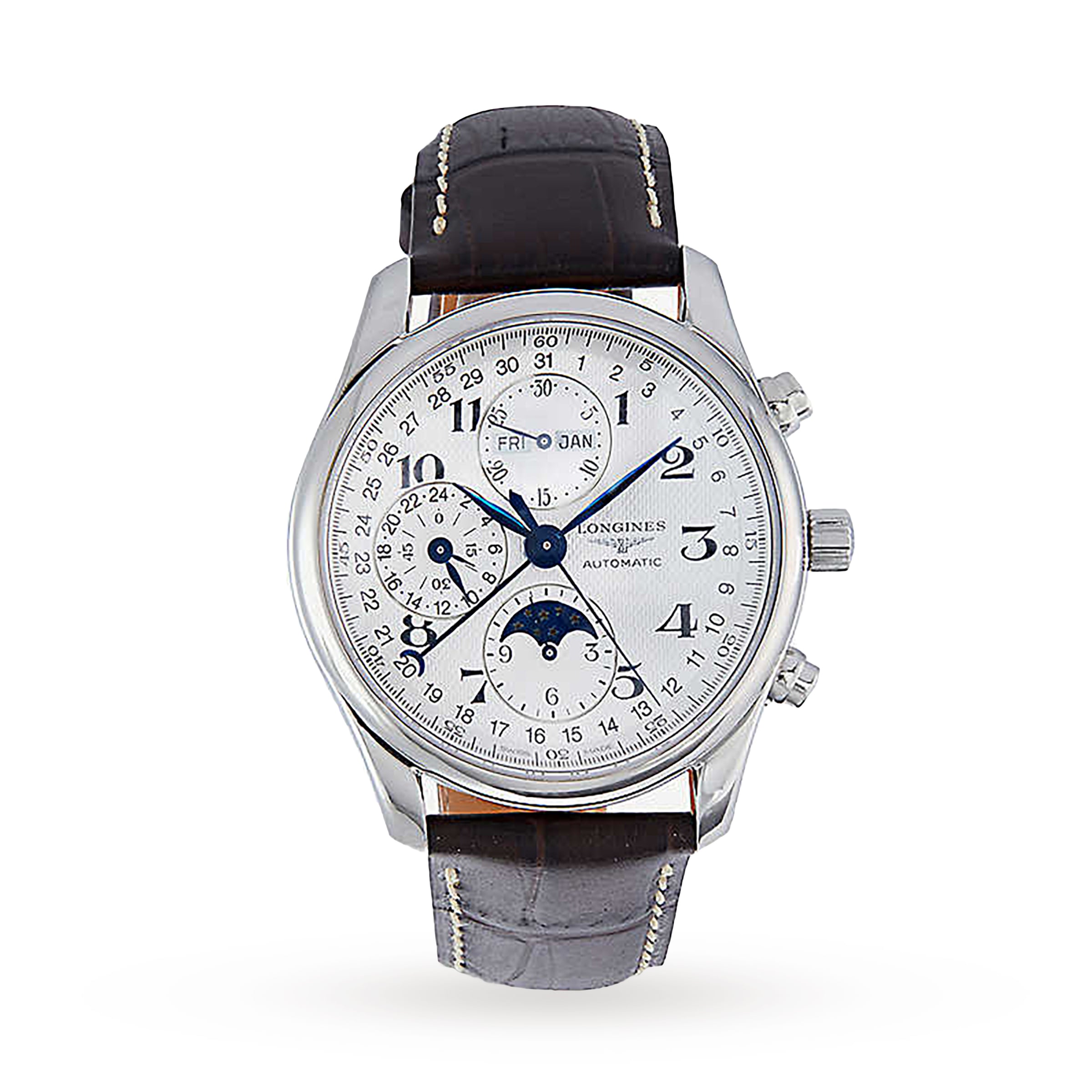 Master collection gmt outlet moonphase men's watch