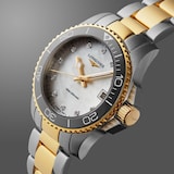 Longines Hydroconquest 32mm Ladies Watch Mother Of Pearl Exclusive to The Watches Of Switzerland Group