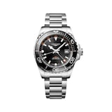 Longines Hydroconquest 41mm Mens Watch Black Stainless Steel