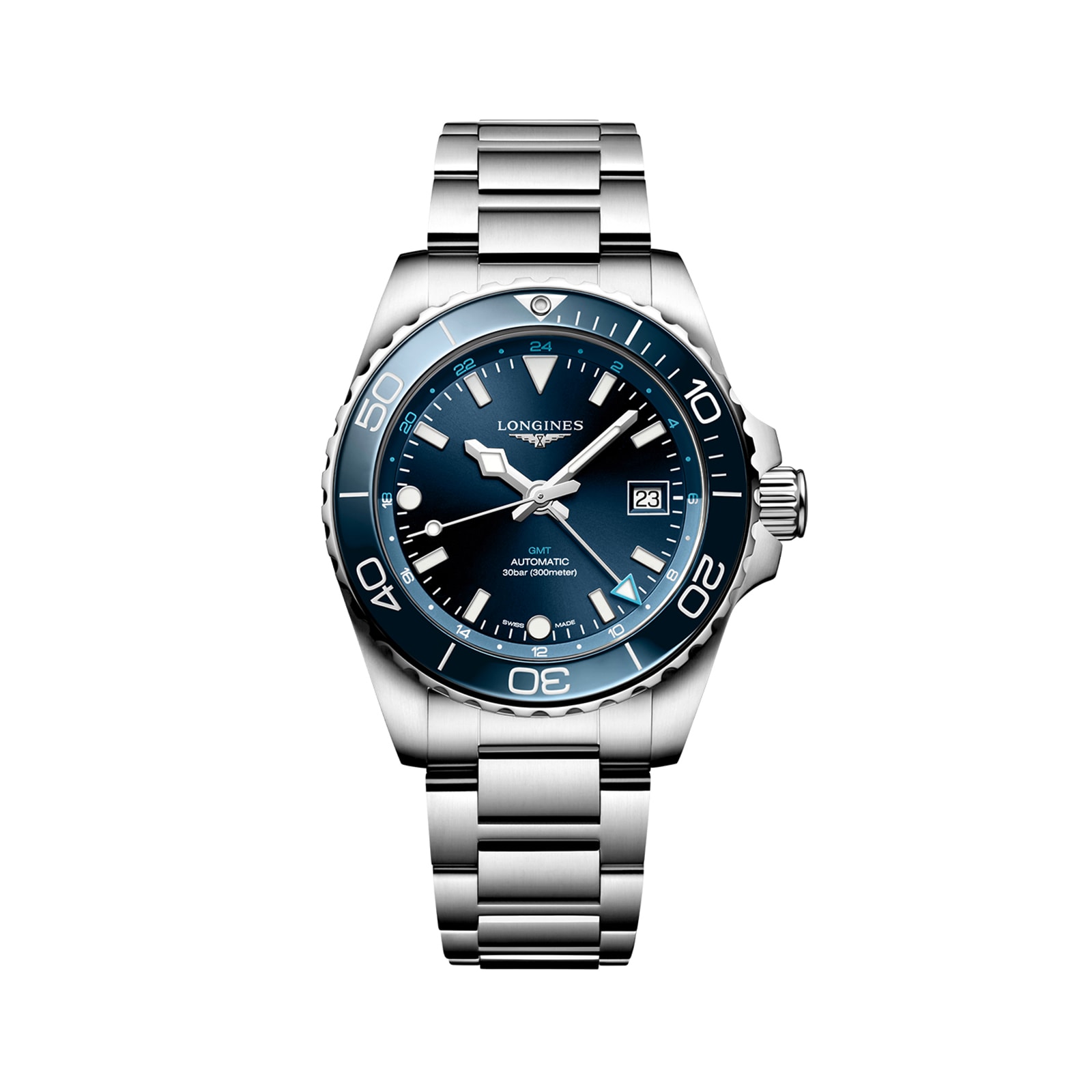 Longines HydroConquest 41mm Mens Watch Blue Stainless Steel Longines HydroConquest 41mm Mens Watch Blue Stainless Steel